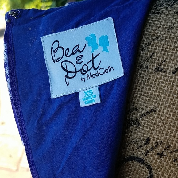 Bea & Dot by Modcloth 100% Cotton Sz XS - Picture 3 of 4